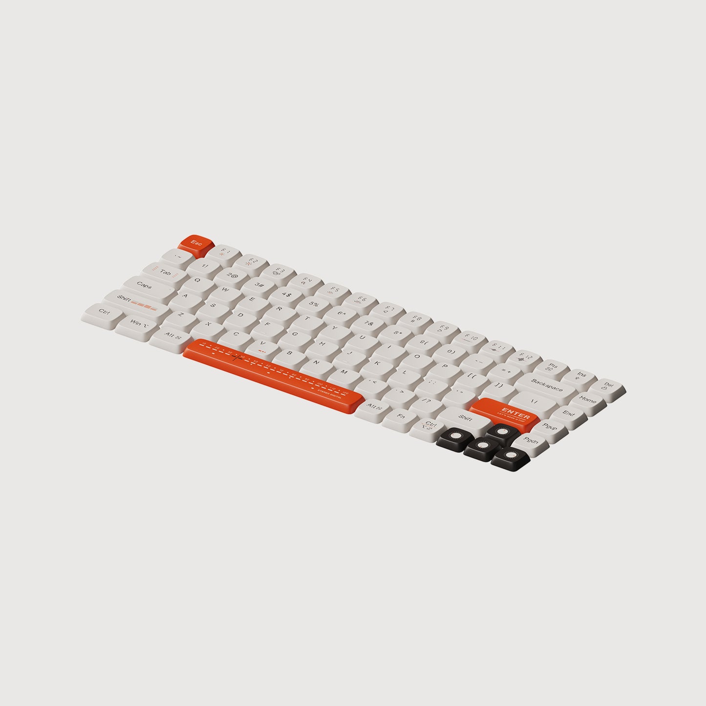 【新発売】Retrowave-Flow Series 英語配列キーキャップ