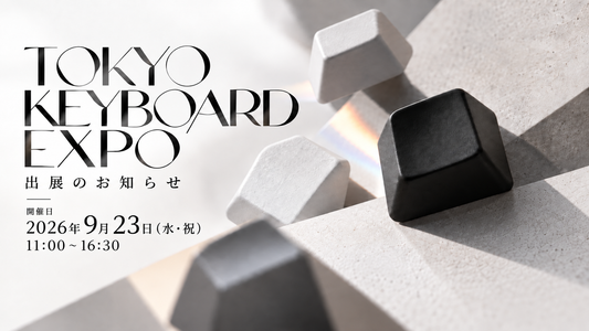 「TOKYO KEYBOARD EXPO 2026」出展のお知らせ