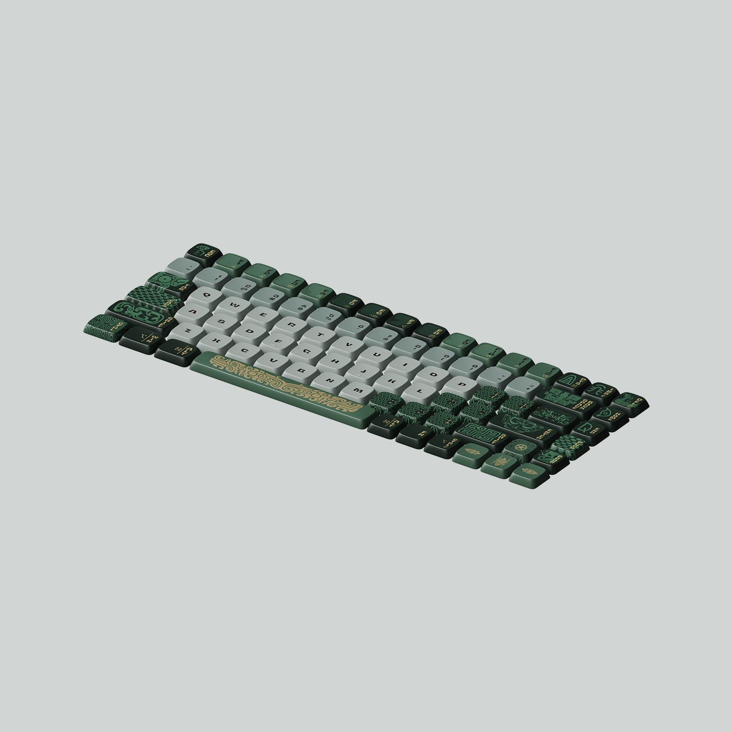 【新発売】Bronze-Flow Series 英語配列キーキャップ