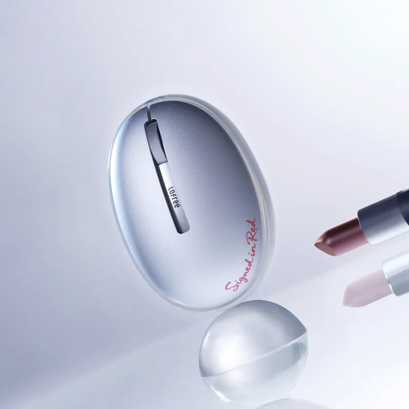 Lofree Lipstick ワイヤレスマウス シルバー