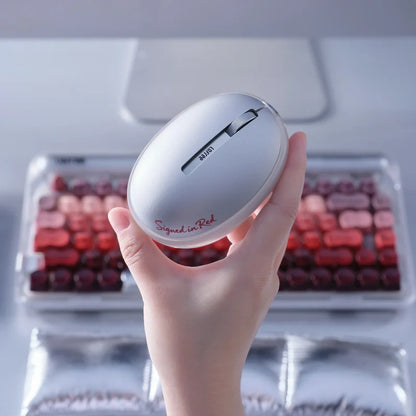 Lofree Lipstick ワイヤレスマウス シルバー