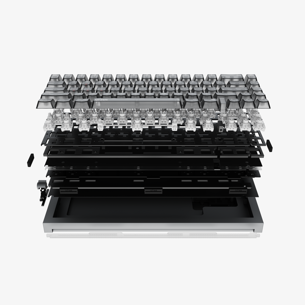 Hyzen メカニカル磁気スイッチ搭載ゲーミングキーボード