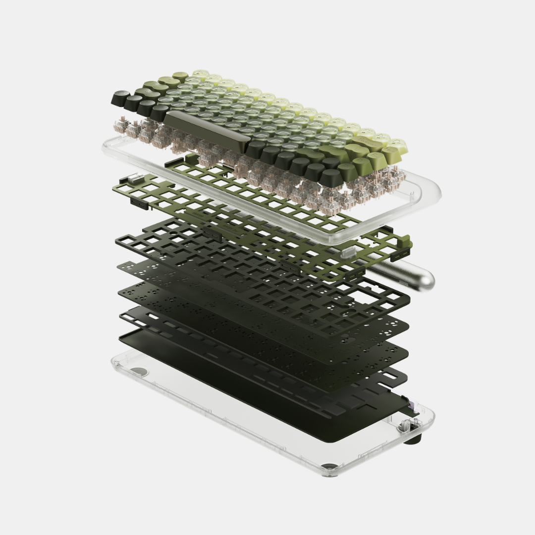 432Hz Polar Moss ワイヤレスメカニカルキーボード