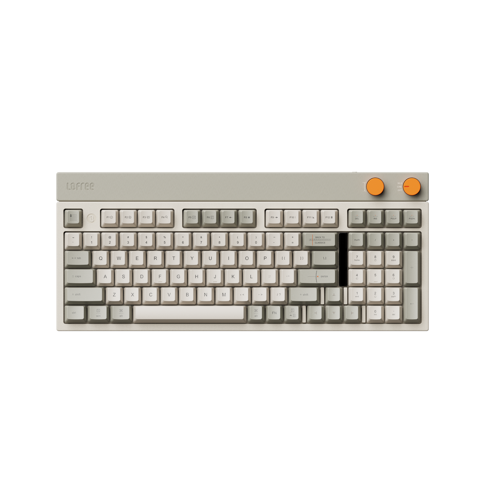 ワイヤレスメカニカルキーボード|レトロデザイン・ホットスワップ対応 ワイヤレスメカニカルキーボード|レトロデザイン・ホットスワップ対応