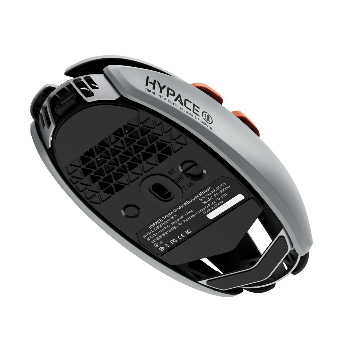 HYPACE ワイヤレスゲーミングマウス｜47g超軽量・PAW3950・8K対応｜Lofree Japan