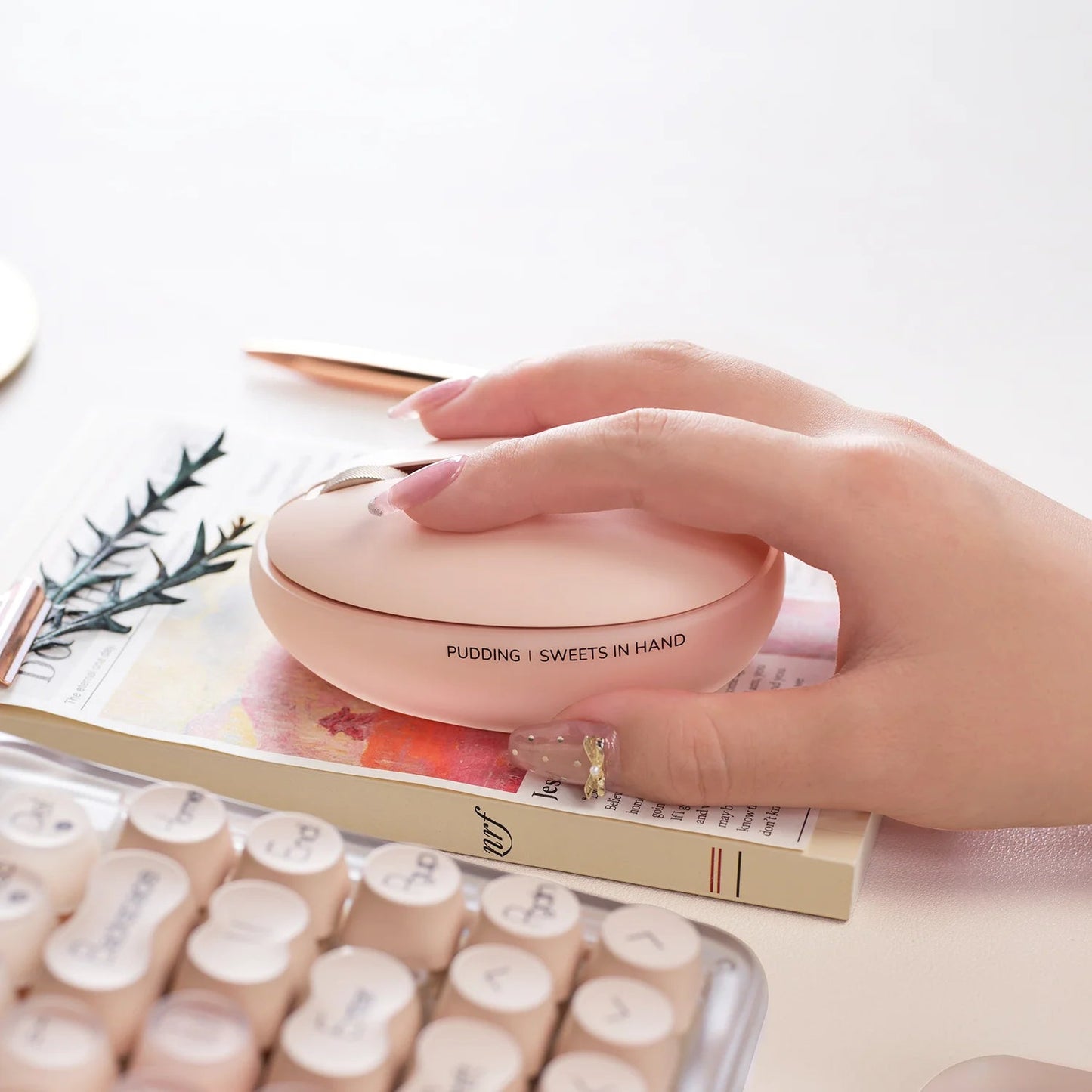 【新発売】Pudding ワイヤレスマウス