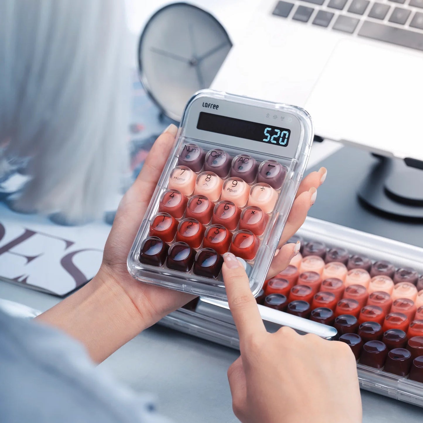 【新発売】Lipstick Tri-Mode ワイヤレス テンキーパッド