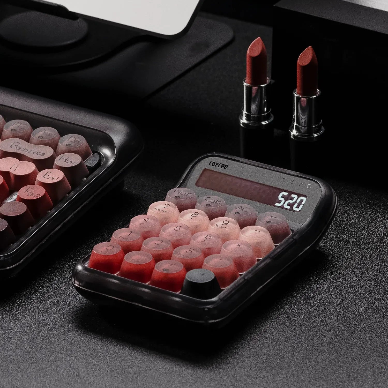 ワイヤレス テンキーパッド|Bluetooth・2.4GHz・有線対応・Lipstick ワイヤレス テンキーパッド|Bluetooth・2.4GHz・有線対応・Lipstick