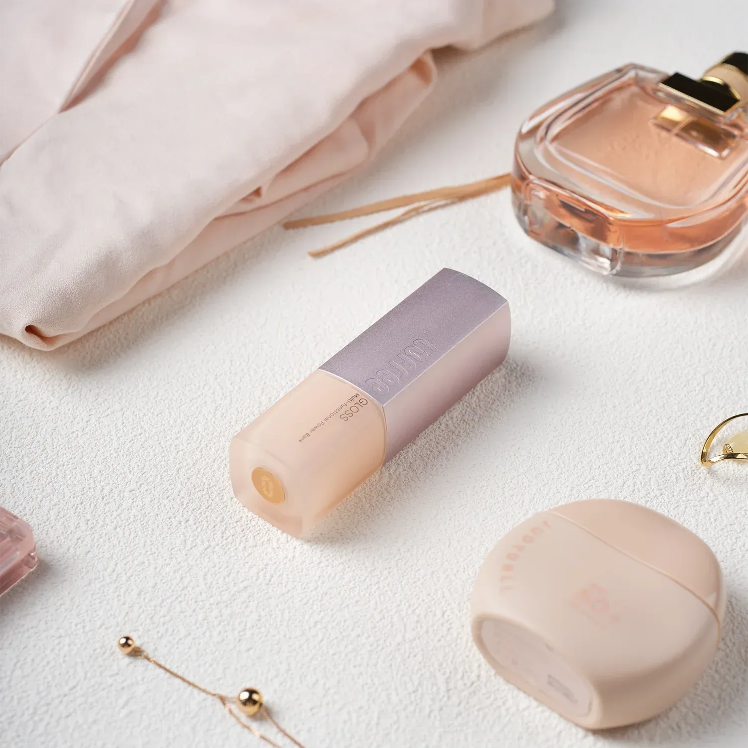 Lofree Gloss リップスティック風デザイン モバイルバッテリー