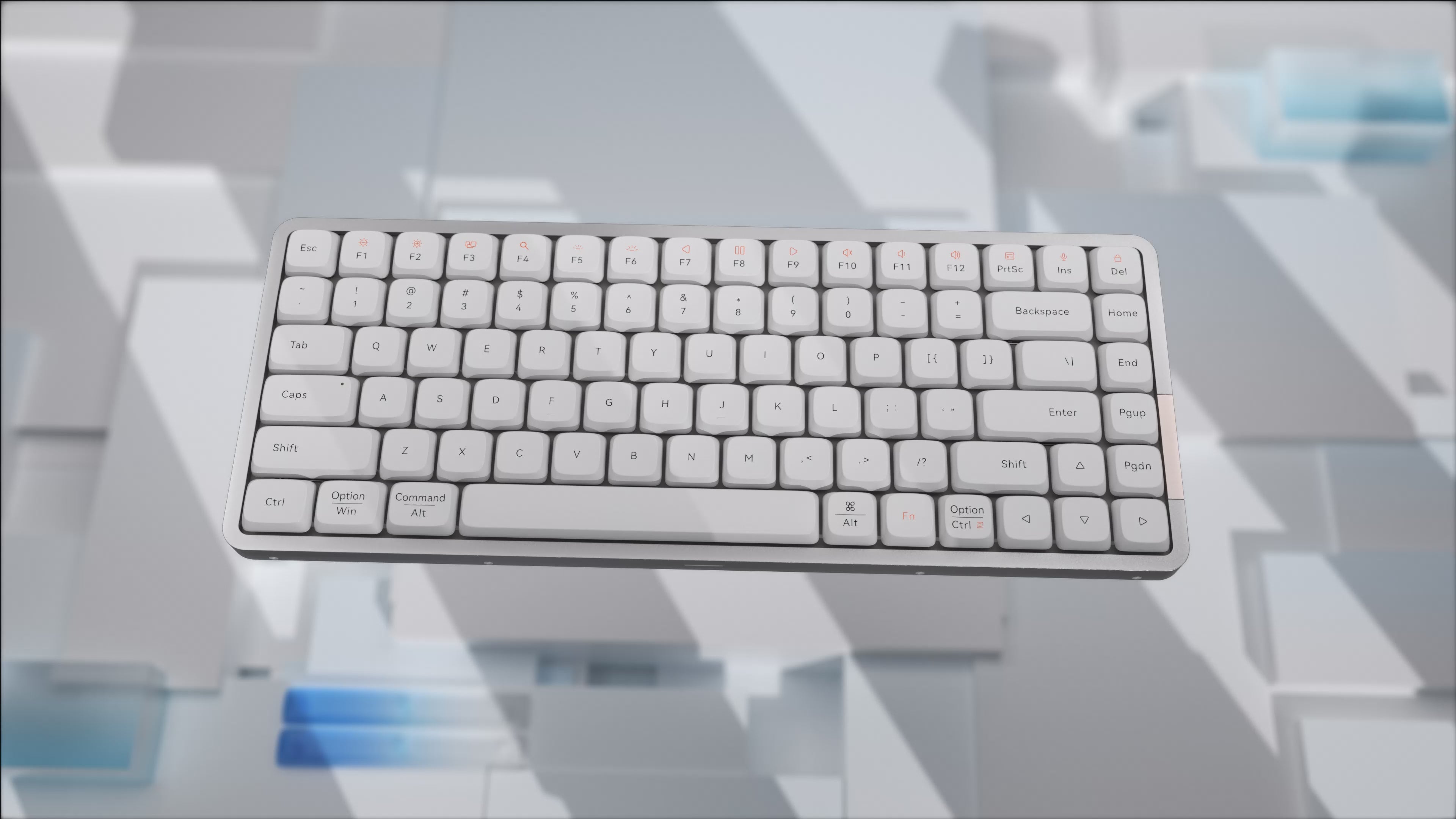 Lofree Flow Lite 84 ビンテージグレー キーボード